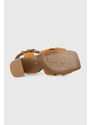 Semišové sandály Pepe Jeans ALTEA hnědá barva, PLS90584