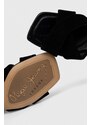 Semišové sandály Pepe Jeans ALTEA černá barva, PLS90584