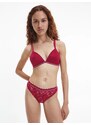 Červená dámská krajková podprsenka Calvin Klein Underwear - Dámské