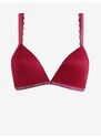 Červená dámská krajková podprsenka Calvin Klein Underwear - Dámské