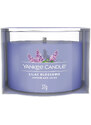 Yankee Candle – votivní svíčka ve skle Lilac Blossoms (Šeříkové květy), 37 g