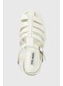 Kožené sandály Steve Madden Carlita bílá barva, SM11002385