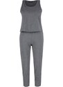 Trendyol Anthracite Cotton Halter Collar Undershirt-Capri Knitted Pajama Set