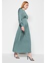 Dámské šaty Trendyol Emerald Green