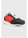 Dětské sneakers boty Pepe Jeans York Mix B červená barva