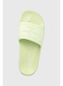Pantofle Pepe Jeans SLIDER dámské, zelená barva, PLS70125