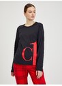 Černé dámské tričko na spaní Calvin Klein Underwear - Dámské