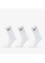 Pánské ponožky Nike Everyday Lightweight Crew Socks 3-Pack White/ Black