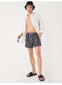 Koton Patterned Marine Shorts with Lace-Up Waist