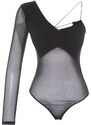 Trendyol Black Knitted Body with Snap fastener