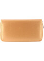 David Moda Shiny gold dámská peněženka na zip 11614-2