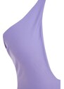 Trendyol Lilac Barbell Neck Tie Regular Leg Plavky