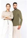 Kariban Pánská košile Safari 2 náprsní kapsy dlouhý rukáv 100% bavlna Popelín
