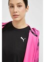 Větrovka Puma Favourite růžová barva, přechodná