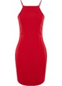Trendyol Red Bodysuit Mini Woven Halter Neck Woven Dress