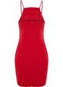 Trendyol Red Bodysuit Mini Woven Halter Neck Woven Dress