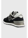 Sneakers boty New Balance WL574EVB černá barva, WL574EVB-EVB