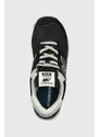 Sneakers boty New Balance WL574EVB černá barva, WL574EVB-EVB