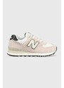 Sneakers boty New Balance WL574PB růžová barva, WL574PB-4PB