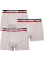 3PACK pánské boxerky Fila šedé (FU5059/3-400)