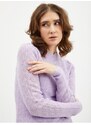 Orsay Světle fialový dámský svetr s příměsí vlny - Dámské