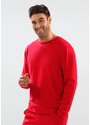 Pánský svetr DKaren DKaren_Sweatshirt_Justin_Red