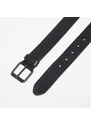 Kožený pásek Carhartt WIP Script Belt Black/ Black