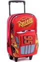 Vadobag Dětský / chlapecký cestovní kufr / batoh na kolečkách - trolley - Auta / Cars - motiv Blesk McQueen - 9L
