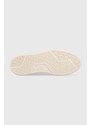 Kožené sneakers boty Karl Lagerfeld MAXI KUP béžová barva, KL52217