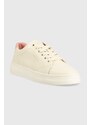 Kožené sneakers boty Gant Lawill béžová barva, 26531923.G131