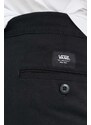 Kraťasy Vans pánské, černá barva, VN0A5FJXBLK1-BLACK