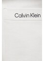 Kraťasy Calvin Klein Performance CK Athletic pánské, béžová barva