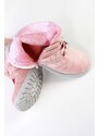 New tlck Růžové kotníkové boty TL95-4PI