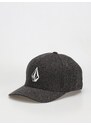 Volcom Full Stone Hthr Flexfit (charcoal heather)šedá