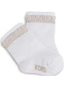 Dětské ponožky Michael Kors 4-pack bílá barva