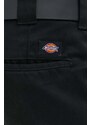 Kalhoty Dickies pánské, černá barva, přiléhavé, DK0A4XK8BLK1-BLACK