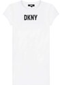 Dívčí šaty Dkny šedá barva, mini