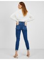 Orsay Tmavě modré dámské skinny fit džíny - Dámské