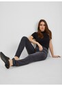 Orsay Tmavě šedé dámské skinny fit džíny - Dámské