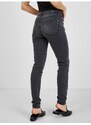 Orsay Tmavě šedé dámské skinny fit džíny - Dámské