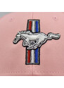 Route-66.cz Kšiltovka Ford Mustang Tri bar logo pink