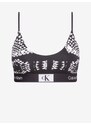Černá dámská vzorovaná podprsenka Calvin Klein Underwear - Dámské