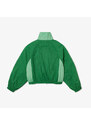Lacoste dámská oversize dvoubarevná taftová bunda