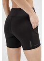 Běžecké šortky Puma Favorite černá barva, high waist, 523177