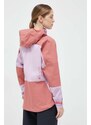 Outdoorová bunda adidas TERREX Xploric růžová barva
