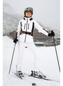 Nordblanc Bílá dámská softshellová lyžařská bunda HEROINE