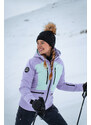 Nordblanc Fialová dámská lyžařská bunda SNOW-SQUALL