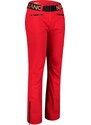 Nordblanc Červené dámské softshellové lyžařské kalhoty MELLEABLE