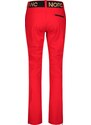 Nordblanc Červené dámské softshellové lyžařské kalhoty MELLEABLE