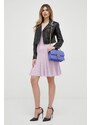 Šaty Guess fialová barva, mini